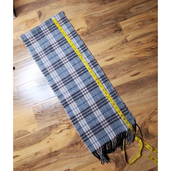 Enya Monticello Cashmere blend Scarf gray brown - Picture 4 of 5